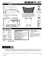 Aquatic AI27AIRCOPPER Specification Sheet preview