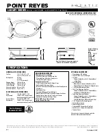 Aquatic AI7240R Specification Sheet preview