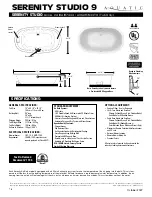 Preview for 1 page of Aquatic AI9AIR7444 Specification Sheet