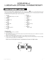 Preview for 21 page of Aquatic LuxeAir Series Owners Manual/Install Manual