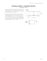 Preview for 22 page of Aquatic SERENITY W9AIR7444 Owner'S Manual & Installation Manual