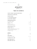 Preview for 42 page of Aquatic SERENITY W9AIR7444 Owner'S Manual & Installation Manual