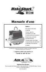 Preview for 62 page of AquaVac MakoShark2 DC User Manual