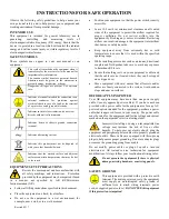 Preview for 5 page of AR 10012342 Operating And Service Manual