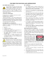 Preview for 6 page of AR 10012342 Operating And Service Manual