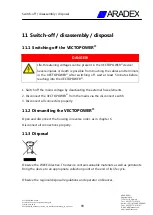 Preview for 112 page of Aradex VECTOPOWER VP600 Series Installation Instructions Manual