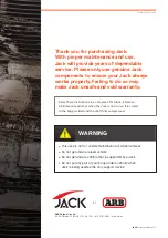 Preview for 3 page of ARB Jack Instruction Manual