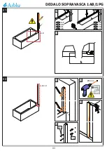 Preview for 3 page of Arblu DEDALO SOPRAVASCA 1AB Assembly Instructions Manual