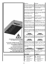 Preview for 60 page of Arbonia SABIANA COANDA Instructions For Installation, Use And Maintenance Manual