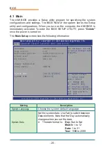 Preview for 28 page of Arbor Technology EmETXe-i88U4-D1508 User Manual