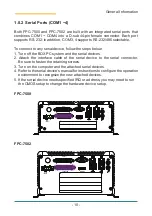 Preview for 22 page of Arbor Technology FPC-7500 Series User Manual