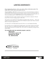 Preview for 15 page of ARC Audio KAR1000.2T Installation Manual