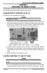 Preview for 23 page of ARCAIR N6000 Automatic System Safety And Operating Instructions Manual