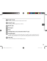 Preview for 79 page of Archos 80b Helium Quick Start Manual