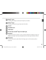 Preview for 41 page of Archos 80c Xenon Quick Start Manual