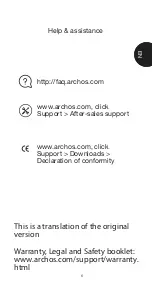 Preview for 6 page of Archos AC96TWF Quick Start Manual