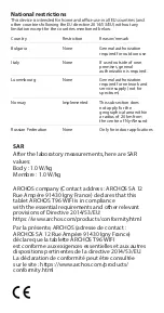 Preview for 21 page of Archos AC96TWF Quick Start Manual