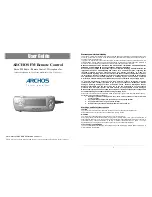 Archos Jukebox Multimedia 120 User Manual preview