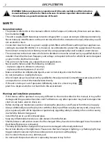 Preview for 22 page of ArchWork ARCPLOT81TRI User Manual