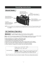 Preview for 6 page of Arctic King MWFUK-05CMN1-BCK0 Operator'S Manual