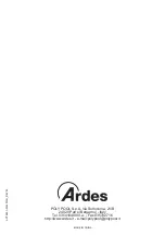 Preview for 29 page of ARDES ARTK45A Instructions For Use Manual