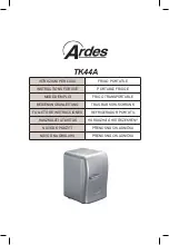 ARDES TK44A Instructions For Use Manual preview