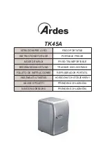 Preview for 1 page of ARDES TK45A Instructions For Use Manual