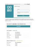 Preview for 11 page of Arduino Yun Manual