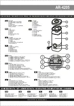 Preview for 2 page of ARESA AR-4205 Instruction Manual