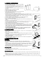 Preview for 3 page of ARG 100 Operating Instructions Manual