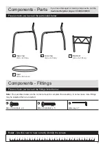 Preview for 3 page of Argos Perth 392/9652 Assembly Instructions