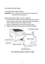 Preview for 8 page of Argox OS-214 plus User Manual