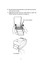 Preview for 24 page of Argox OS-214 plus User Manual