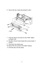 Preview for 74 page of Argox OS-214 plus User Manual