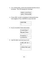 Preview for 104 page of Argox X-2300 User Manual