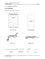 Preview for 17 page of Aria Technologies Aria-24/A ipe Installation Manual