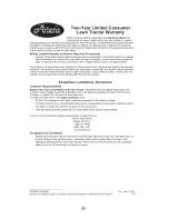 Preview for 30 page of Ariens 936048 Operator'S Manual