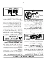 Preview for 39 page of Ariens A125G30 Operator'S Manual