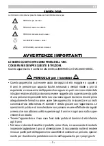 Preview for 5 page of ARIETE MV7 Hidro Instructions For Use Manual