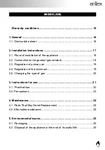 Preview for 16 page of arilex 80BAR70 Instruction Manual