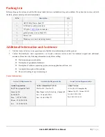 Preview for 5 page of Arista ARP-2200AP SERIES User Manual