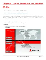 Preview for 28 page of Arista ARP-2200AP SERIES User Manual