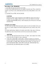 Preview for 11 page of Aristo Voyager X500 User Manual