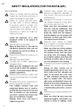 Preview for 22 page of Ariston Thermo GSWH OC WH 100 Low Nox Installation And Maintenance Instructions Manual