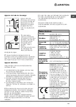 Preview for 39 page of Ariston AQ92D 497 EX Instructions For Installation And Use Manual