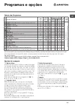 Preview for 45 page of Ariston AQ92D 497 EX Instructions For Installation And Use Manual