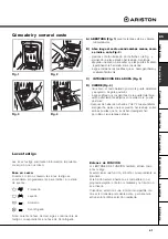 Preview for 41 page of Ariston AVTL 83 Instructions For Use Manual