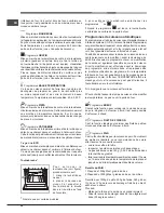 Preview for 26 page of Ariston FK 1032E S Operating Instructions Manual