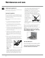 Preview for 12 page of Ariston PK 640 RL GH AG Operating Instructions Manual