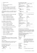 Preview for 12 page of Aritech DB2000 Series Installation Sheet